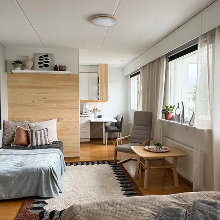 Tyylikaes Keskustayksioe, Sauna, Ilmainen Pysaekoeinti Kokkola (Karleby)